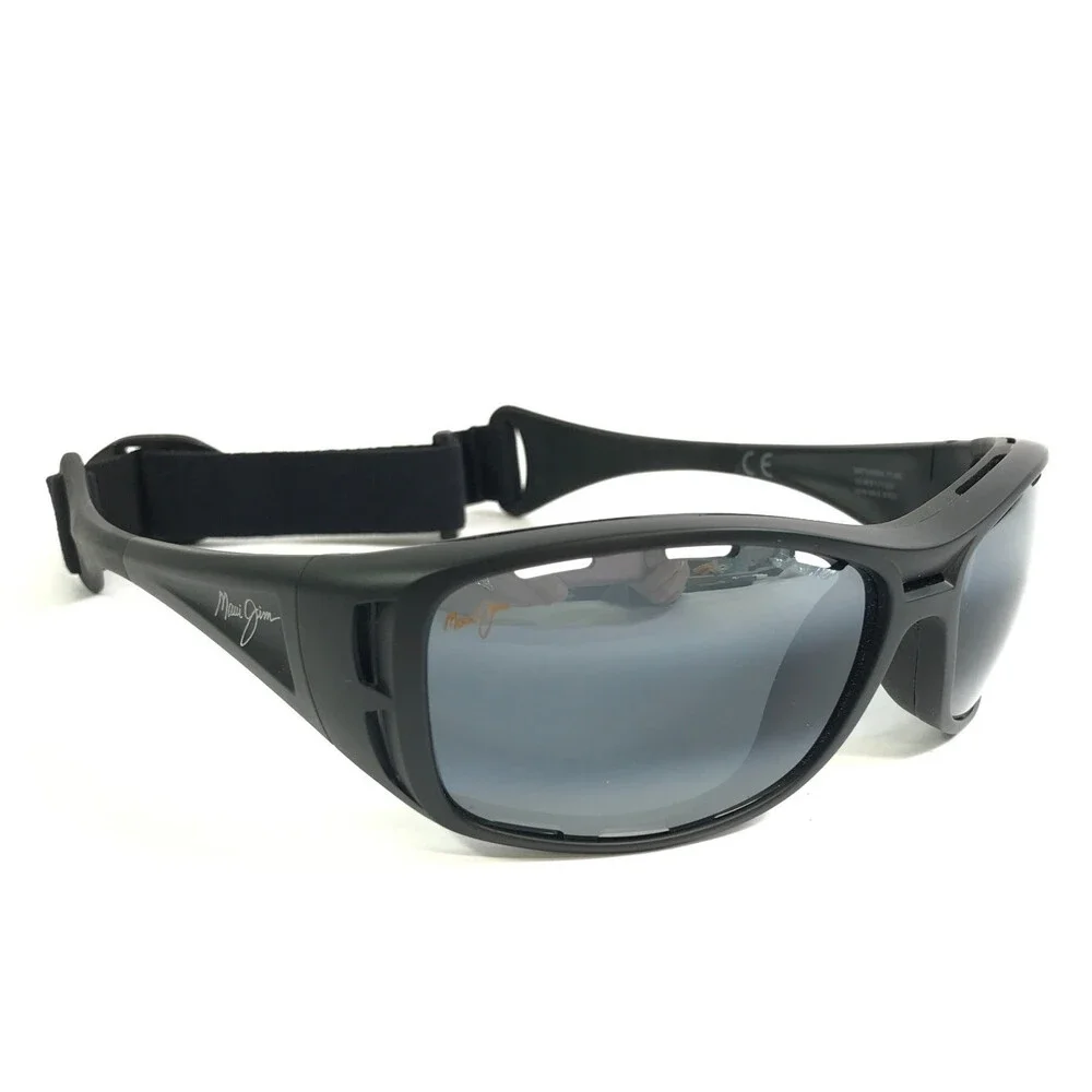Maui Jim Sunglasses WATERMAN MJ410-2M Matte Black Frames w/ Neutral Gray Lenses